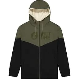 Толстовка Picture Organic Basement Plush Hoody L Чорний-Оливковий - мініатюра 4