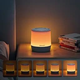 Портативна bluetooth колонка Zealot Z6 з LED підсвічуванням білий - мініатюра 5