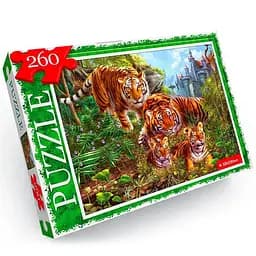Пазл Тигры Danko Toys C260-13-02, 260 эл.