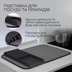 Килимок для сушіння посуду - мініатюра 3