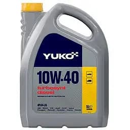 Олива моторна Yuko Turbosynt Diesel 10W-40 API CH-4/SL 5 л (1001)