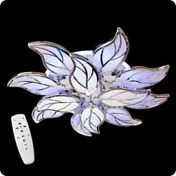 Люстра світлодіодна 517 Dlight 3color з пультом 200Вт Хром (01724)