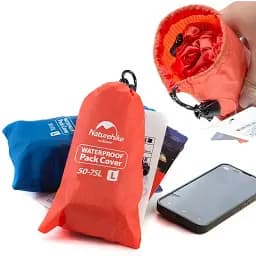 Чохол для рюкзака Naturehike NH15Y001-Z L 50-70 л блакитний - мініатюра 5
