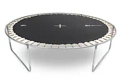Батут Hop-Sport 14ft (427см) чорно-синій з внутрішньою сіткою - мініатюра 2