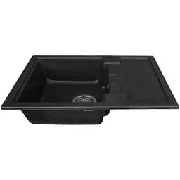 Мийка кухонна Valetti 78N гранітна 620х425 мм чорна