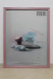 Фоторамка 30х40, рожева, 1611А-3017-5, СКЛО + КАРТОН                                                                                                               