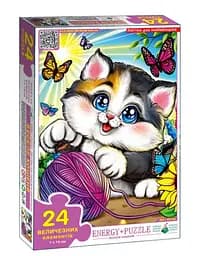 Гра-пазл Энергия+ Веселое котенок, 24 элемента
