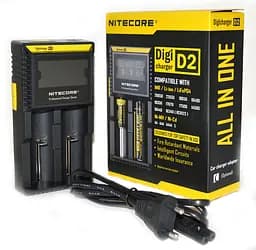 Універсальний зарядний пристрій акумуляторів Nitecore Digicharger D2 з LED дисплеєм - мініатюра 4