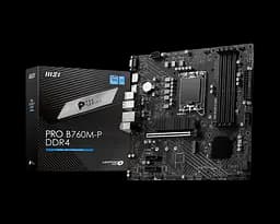 Материнська плата MSI B760M-P Pro DDR4 LGA 1700 (PRO B760M-P DDR4) - мініатюра 4