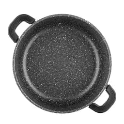 Каструля Ardesto зі скляною кришкою Gemini Anzio 3.1л алюміній чорний kuh0014743 - мініатюра 5