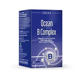 Вітаміни та мінерали Orzax Ocean B-Complex, 50 капсул