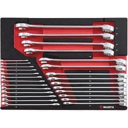 Набор ключей рожково-накидных Wurth в ложементе 27 шт. Zebra (арт. 0965905920)