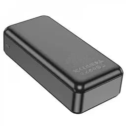 Універсальна зарядна батарея Hoco J101B 30000mAh Astute PD20W+QC3.0 22.5W 2USB Micro/Type-C (Чорний) - мініатюра 2