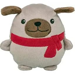 Игрушка для собак Trixie Рождественский пес со звуком плюш 16 см бежевая (92600_Christmas)