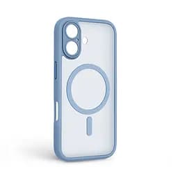 Чехол для Apple iPhone 17, Lush MagCase, голубой, противоударная панель-накладка из TPU и PC, полупрозрачный чехол с MagSafe (с магнитом), с защитой камеры, поддержка беспроводной зарядки, защита всего корпуса, ArmorStandart (ARM87481) - мініатюра 2