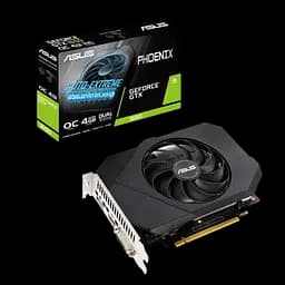 Відеокарта GeForce GTX 1650 4GB Asus Phoenix D6 OC (PH-GTX1650-O4GD6-P) Б/В