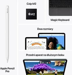 Планшет Apple iPad Air 11 2024 Wi-Fi + Cellular 128GB Purple (MUXG3) - мініатюра 6