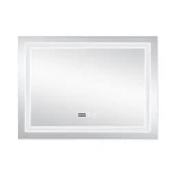 Дзеркало Qtap Mideya 800x600 (DC-F904) з LED-підсвічуванням та антизапотіванням QT2078F904W, Білий - мініатюра 3