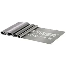 Стрічка-еспандер для спорту та реабілітації Power System PS-4123 Flat Stretch Band Level 3 Grey 25-35 кг (PS_4123_Black)