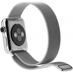 Ремінець DK CDK для Apple Watch 40mm (Series 4 / 5 / 6 / SE1 / SE2) Метал Milanese Loop (05526) (silver) - мініатюра 2