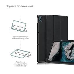 Чохол-книжка BeCover Smart Case для Nokia T20 10.4" Light Blue (708051) - мініатюра 3