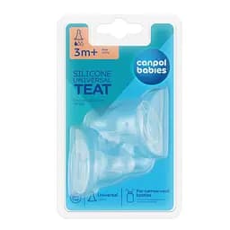 Соска кругла Canpol babies 3+, 2 шт. (18/115)