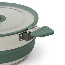 Каструля складана Sea to Summit Detour Stainless Steel Collapsible Pot 3 L Оливковий - мініатюра 5