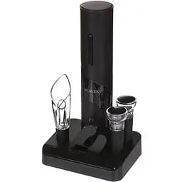 Набір винний Circle Joy Black Warrior Electric Wine Opener 5 in 1 Gift Set (CJ-TZ08) - мініатюра 2