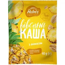 Каша овсяная Holm's light food с ананасом 40 г