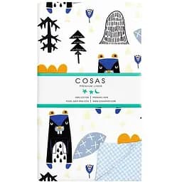 Підковдра полуторна Cosas Castor 155х215см (Castor_CellBlue_155q)
