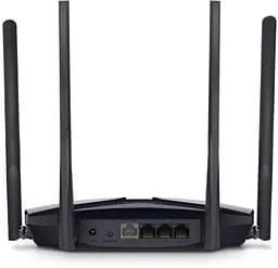 Роутер Mercusys MR80X Wi-Fi 802.11ax, 2976Mb, 3 LAN 10/100/1000Mb, Wi-Fi 6 - мініатюра 3