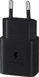 Зарядний пристрій Samsung 15W EP-T1510NBEGEU швидкий адаптер чорний - мініатюра 2