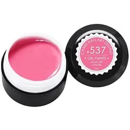 Гель-фарба Canni №537, 5 мл яскрава рожева