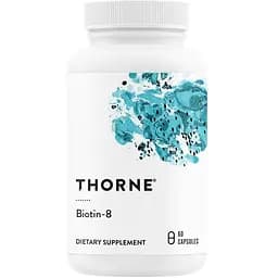 Витамины и минералы Thorne Biotin-8 60 капсул