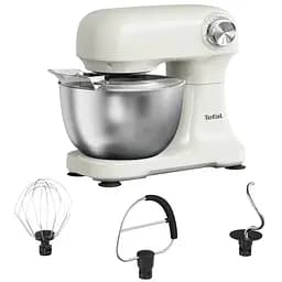 Миксер планетарный Tefal Bake Easy бежевый 500 Вт (QB140AF0)