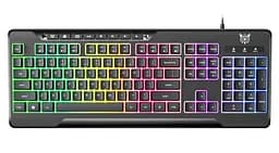 Клавіатура Onikuma ігрова дротова G-72 з RGB підсвіткою безшумна 104 клавіші геймерська мембранна для ПК та ігор - мініатюра 2