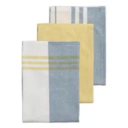 Набір кухонних рушників Kela Pasado сонячно-жовтий 65 х 45 см 3 шт. (15975)