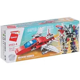 Детский конструктор Qman 1412 транспорт Wildfire Bomber