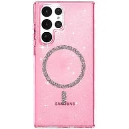 Чохол TPU Eclipse Sparkle (MagFit) для Samsung Galaxy S25 Ultra Pink