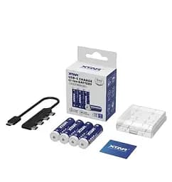 Акумулятор XTAR AA/HR06 Li-ion USB-C 3000 mAh 4 шт. (5203)