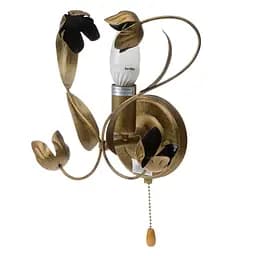 Бра Brille BL-086W/1 настінне накладне з вимикачем класичне