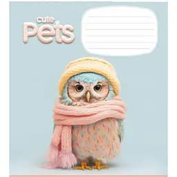 Набір зошитів Школярик Cute pets в лінію 12 аркушів 30 шт. (012-3253L) - мініатюра 2