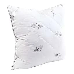 Подушка Руно Swan Luxury с искусственным лебяжьим пухом, 70х70 см, белый (313.52_Swan Luxury)