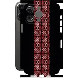 Захисна плівка StatusSKIN для Apple iPhone 15 Pro Max Корпус Вініл Вишиванка 2