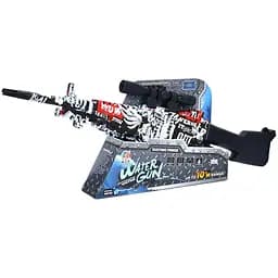 Водяной автомат M303-BC-1 – большой электрический бластер с прицелом и аккумулятором, 76 см.