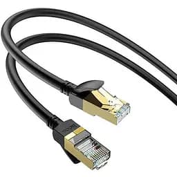 Кабель Hoco US02 Level pure copper gigabit ethernet cable L 5 м Black - мініатюра 2