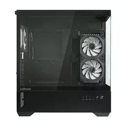 Zalman Корпус Chronix V2 без БР, 1xUSB3.0, 1xUSB2.0, 1x Type C, 2x120мм ARGB Reverse, 4x120мм ARGB, VGA 410мм, LCS ready, TG Side/Front Panel, ATX, чорний - мініатюра 4