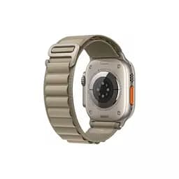 Смарт-годинник Apple Watch Ultra 2 GPS + Cellular 49мм Titanium Case with Olive Alpine Loop - Small (MREX3/MRFH3) - мініатюра 3