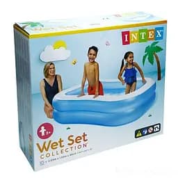 Дитячий надувний басейн Intex Сімейний, 203 х 152 х 48 см