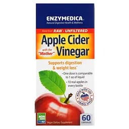 Амінокислота Enzymedica Apple Cider Vinegar, 60 капсул vit0003885 - мініатюра 2